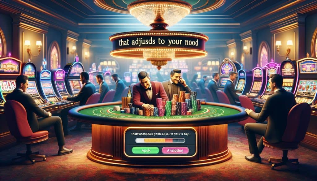 Casino koji prikazuje ponude prema tvom raspoloženju