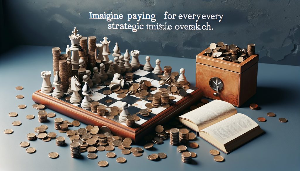 Što ako bi morao platiti za svaku pogrešku u strategiji Što ako bi morao platiti za svaku pogrešku u strategiji