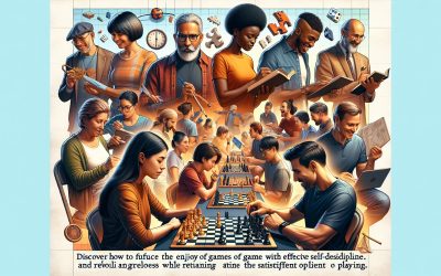 Kako kombinirati igru i samodisciplinu bez gubitka zabave